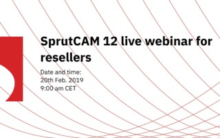 SprutCAM 12 live webinar for resellers