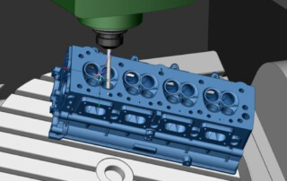 CAD/CAM software is used for manufacturing parts using CNC machines