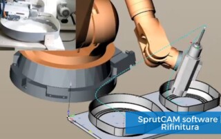 SprutCAM software 3D: finishing by Ronchini Massimo | SprutCAM X