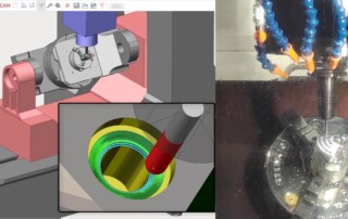 SprutCAM in action. Machining on Okuma MU 5000V 5-axis machine | SprutCAM X