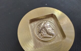 3D artwork on brass | SprutCAM X