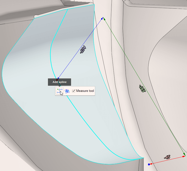 iso spline add