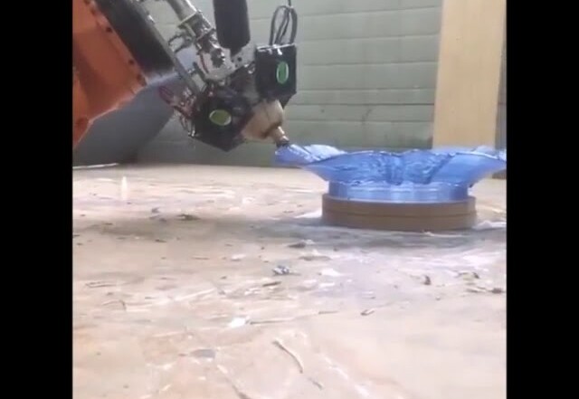 5D robot printing