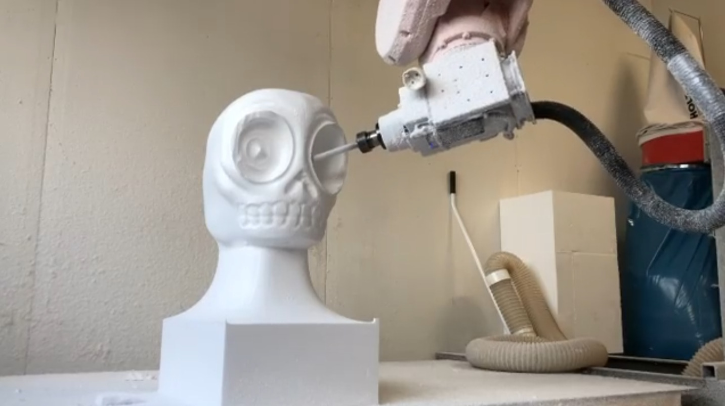 nioform - robot milling