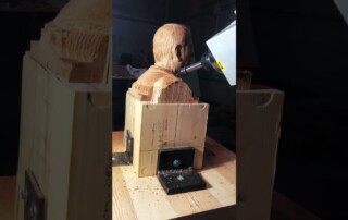 Bust machining by KUKA robot milling | SprutCAM X