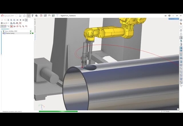 plasma robot cutting