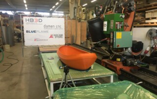 3D printing by robot