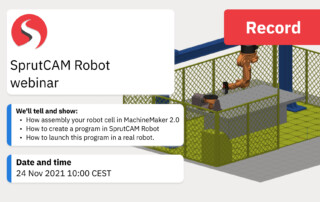 Webinar record on SprutCAM Robot 24.11.2021 | SprutCAM X