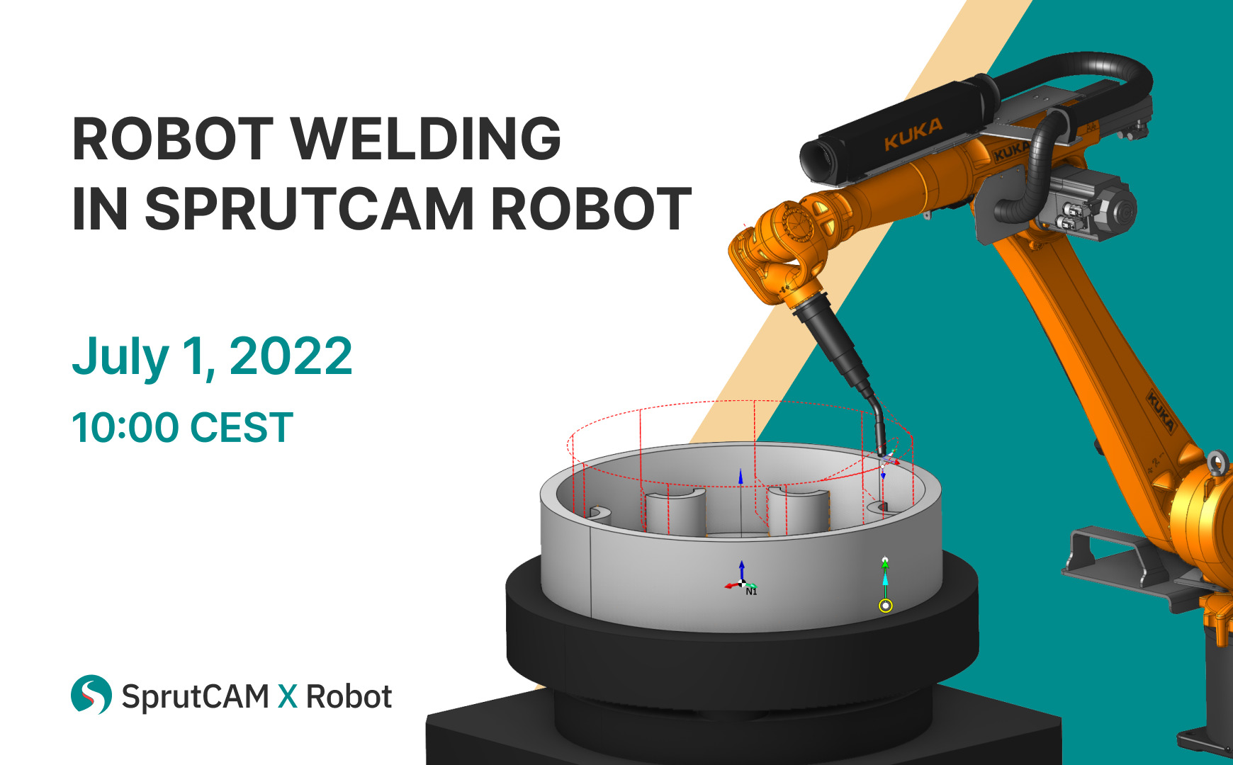 Webinar on SprutCAM Robot, July 1, 2022 | SprutCAM X