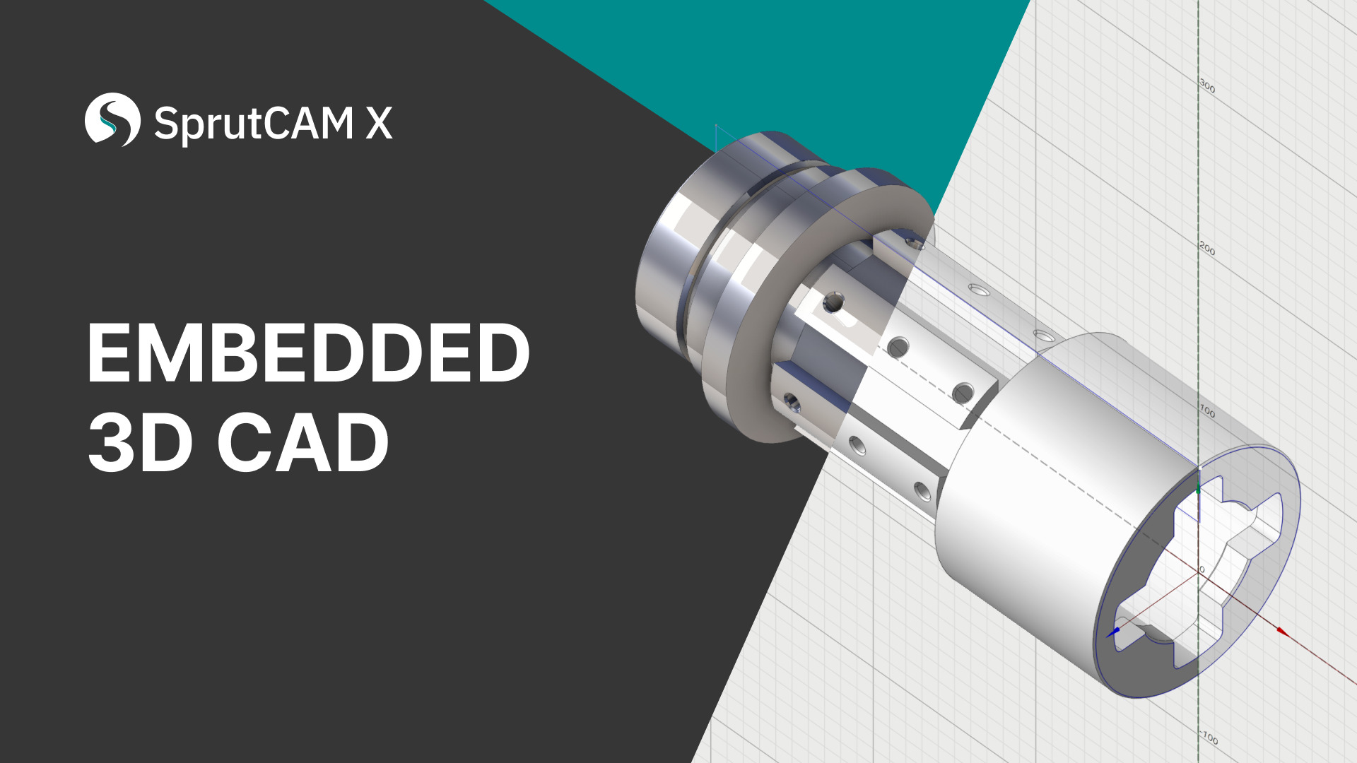 Embedded 3D CAD | SprutCAM X