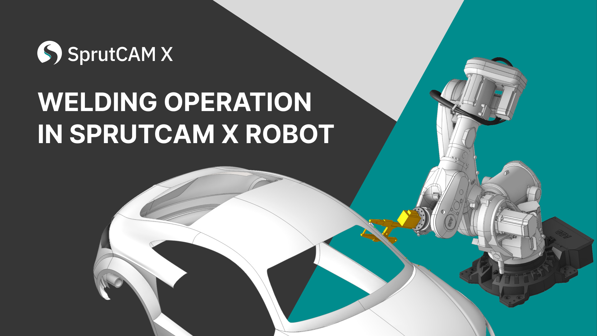 Welding operation in SprutCAM X Robot | SprutCAM X
