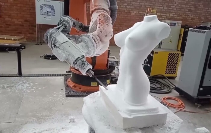 robot sculpturing