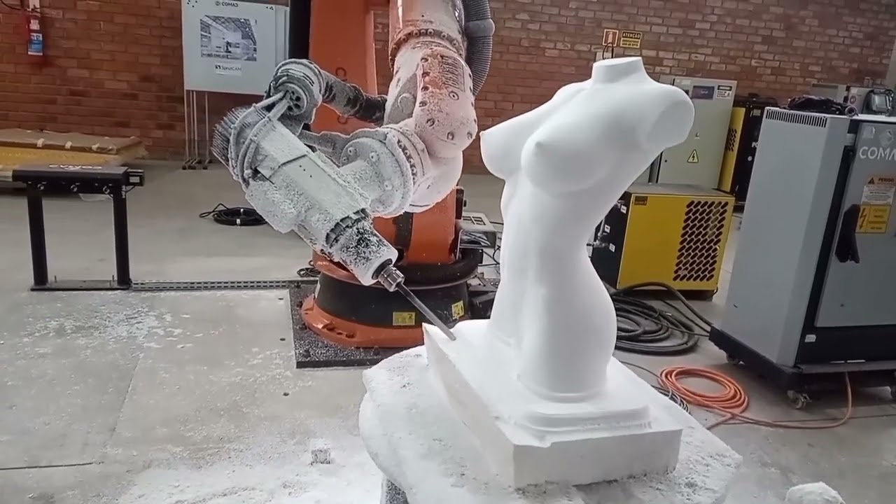robot sculpturing