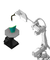 Additive additive manfacturing with industrial robot