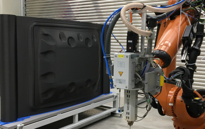 Robot programmed in SprutCAM X works at a BMW plant