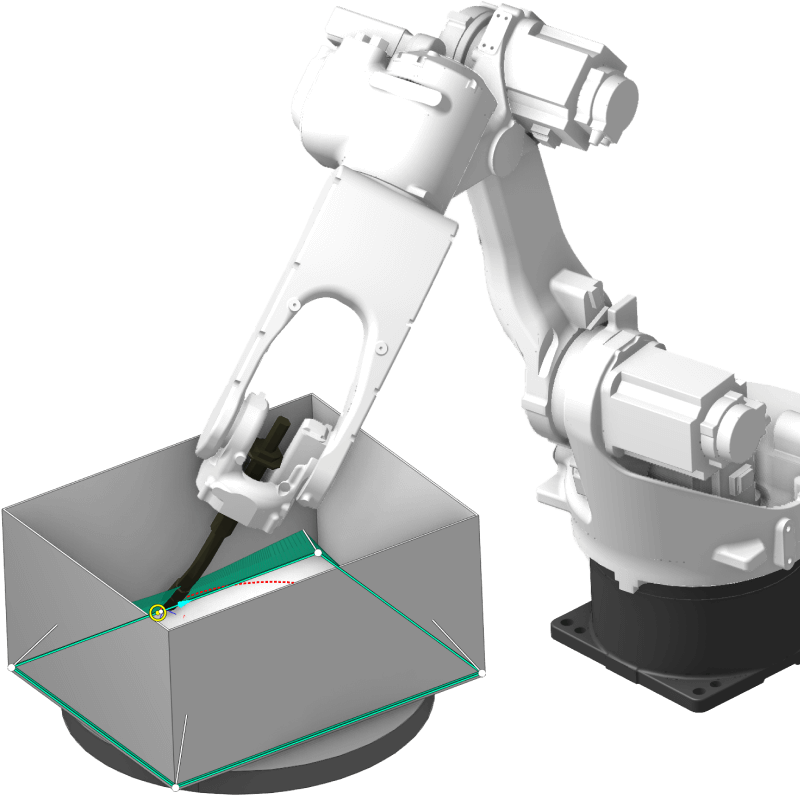 spawanie (TIG, MIG) za pomocą robota przemysłowego