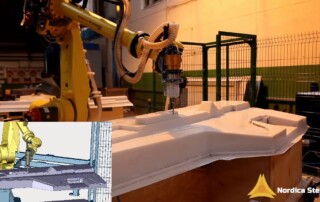 Cutting plastic panels with SprutCAM X Robot | SprutCAM X