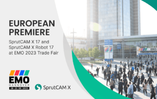 European Premiere of SprutCAM X 17 and SprutCAM X Robot 17 at EMO 2023 Trade Fair | SprutCAM X