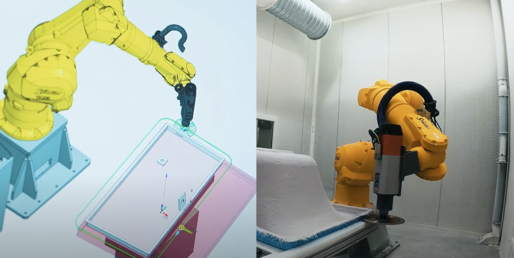 SprutCAM X Robot for bathtub production