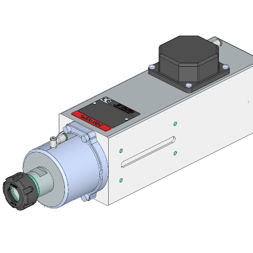 TeknoMotor C41-47-D-DB-ER25-PR | SprutCAM X