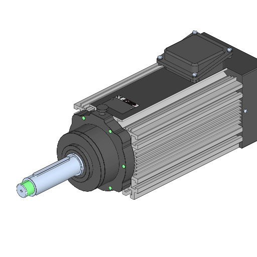 TeknoMotor C85-90-A-2DB-L125-FK-7.5kW-LH | SprutCAM X