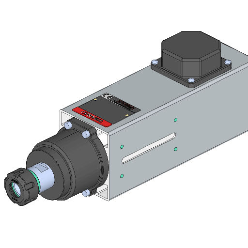 TeknoMotor C41-47-D-DB-P-ER25-HY | SprutCAM X