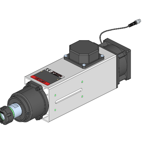 TeknoMotor C41-47-C-DB-P-ER25-HY-SV | SprutCAM X