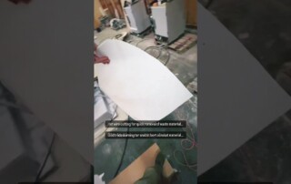 Robotic hot wire cutting programmed in SprutCAM X Robot