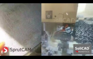 Hurco CNC machine programmed by SprutCAM X