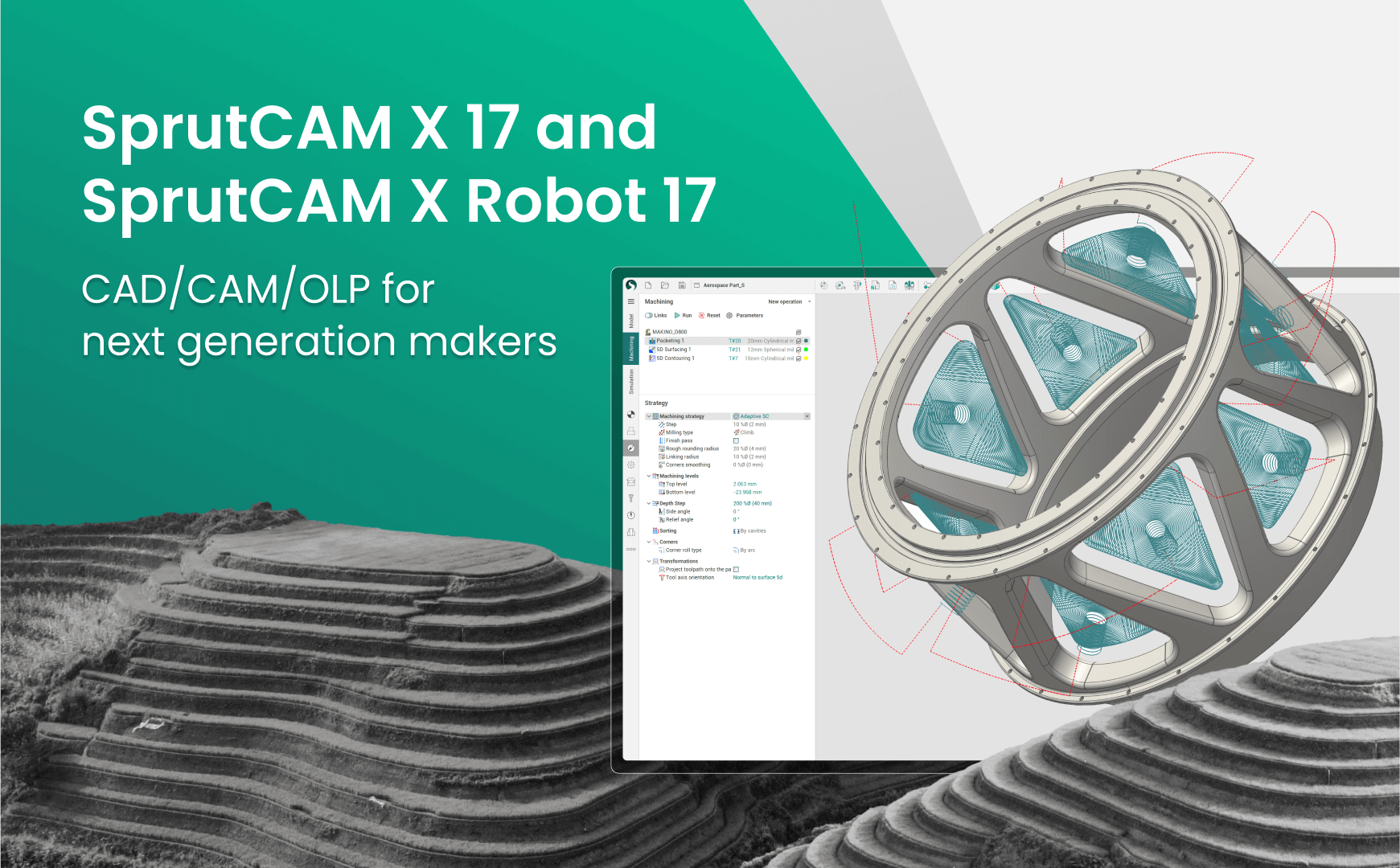 Introducing SprutCAM X 17 and SprutCAM X Robot 17: CAD/CAM/OLP for the Next Generation Makers | SprutCAM X