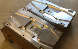 carbon fibre mold milling