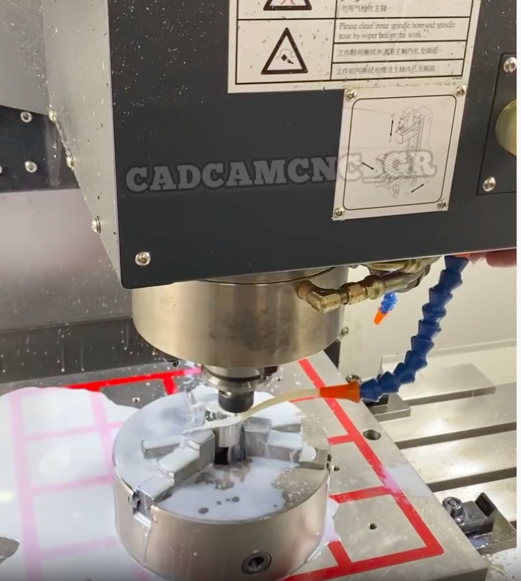 Mold manufacturing on a CNC machine programmed in SprutCAM X
