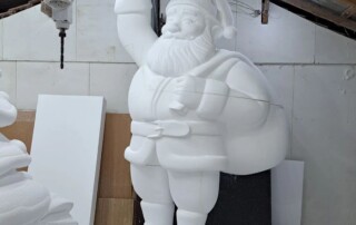 Christmas season 2023: Santa Claus figure and Christmas tree from Precision Usinagem | SprutCAM X