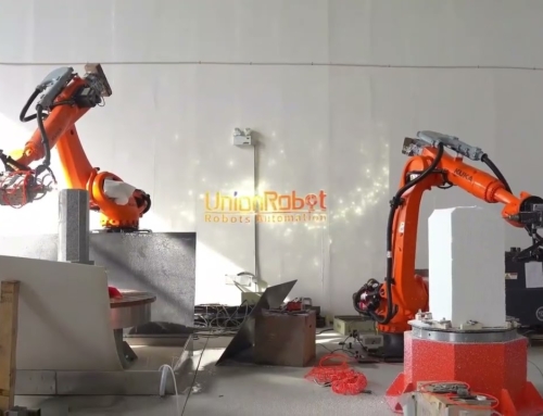Robotic stone milling by UnionRobot