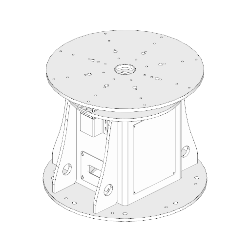 CRP WB1S single-axis positioner | SprutCAM X
