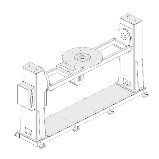 CRP WB2U two-axis positioner | SprutCAM X